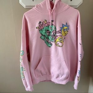 rick and morty hoodie